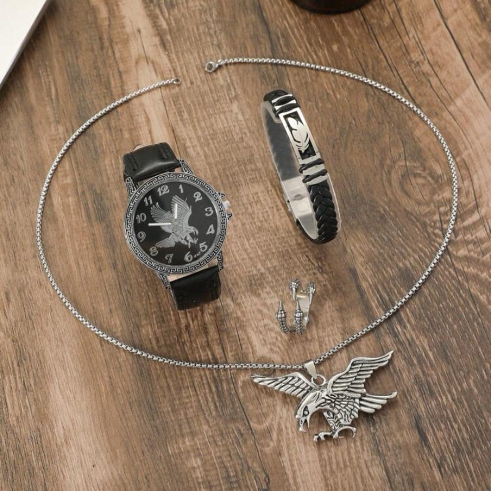 Watch Gift Set 5 piece w/Box Men nwot - Picture 2 of 2